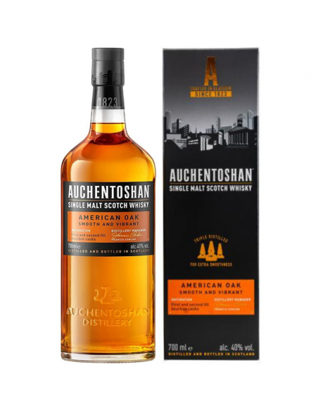 Whisky Auchentoshan American Oak, 0.7L, 40% alc., Scotia