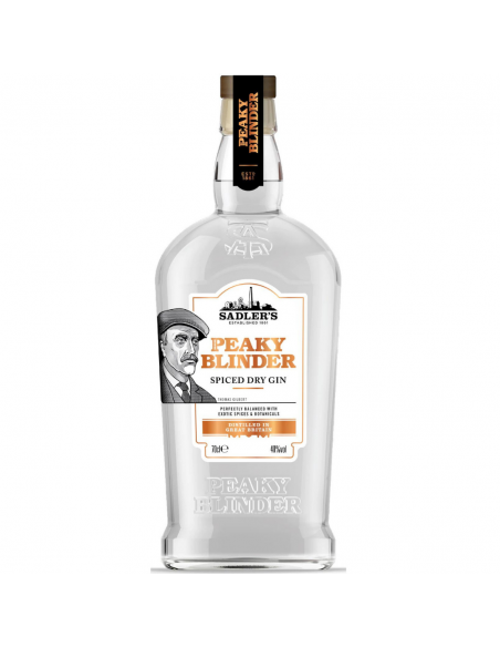 Gin Peaky Blinder Spiced Dry, 40% alc., 0.7L, Marea Britanie