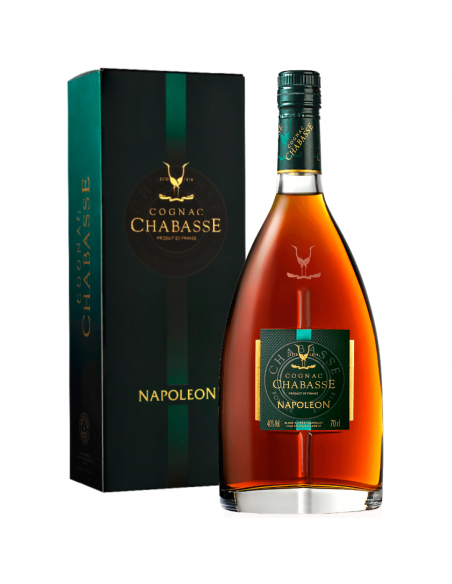 Cognac Chabasse Napoleon + box, 40% alc., 0.7L, France