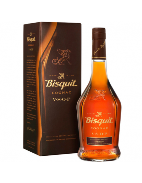 Cognac Bisquit VSOP, 40% alc., 0.7L, France