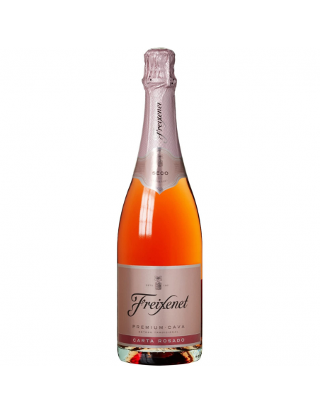 Vin spumant roze sec Freixenet Premium Cava Carta Rosado, 12% alc., 0.75L, Spania