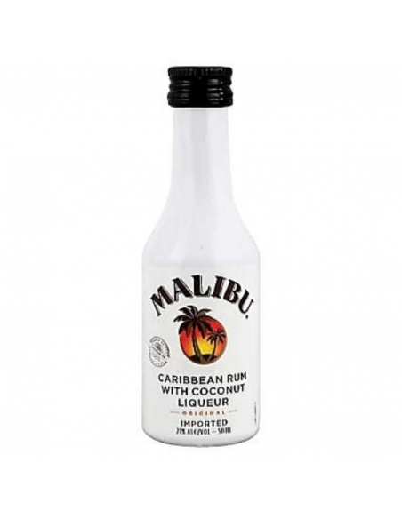 Lichior Malibu, 21% alc., 0.05L, Spania