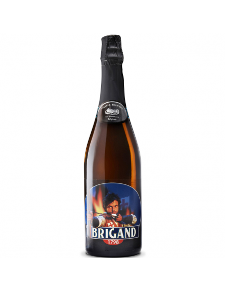 Blonde beer Brigand, 9% alc., 0.75L, Belgium