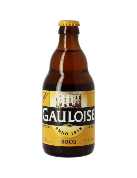 Blonde beer Gauloise, 6.3% alc., 0.33L, Belgium