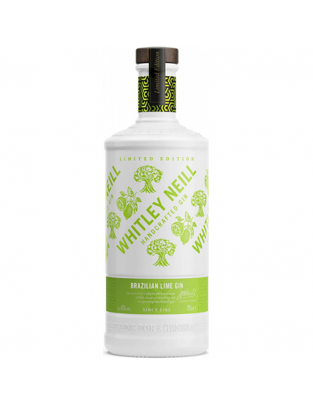 Gin Whitley Neill Brazilian Lime, 43% alc., 0.7L, Anglia