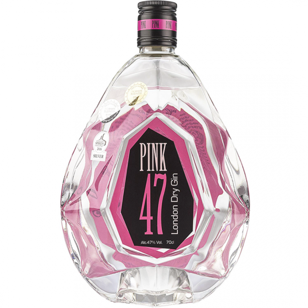 Gin Pink 47 London Dry, 47% alc., 0.7L, Anglia