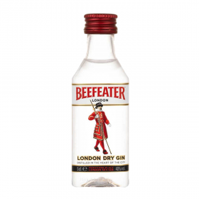 Beefeater London Dry Gin Miniature, 40% alc., 0.05L, England