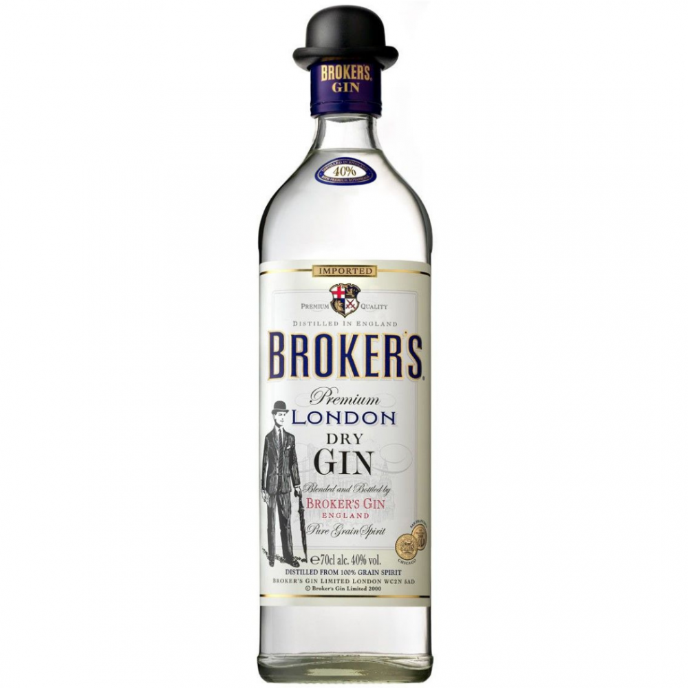 Gin Broker's, 40% alc., 0.7L, Marea Britanie