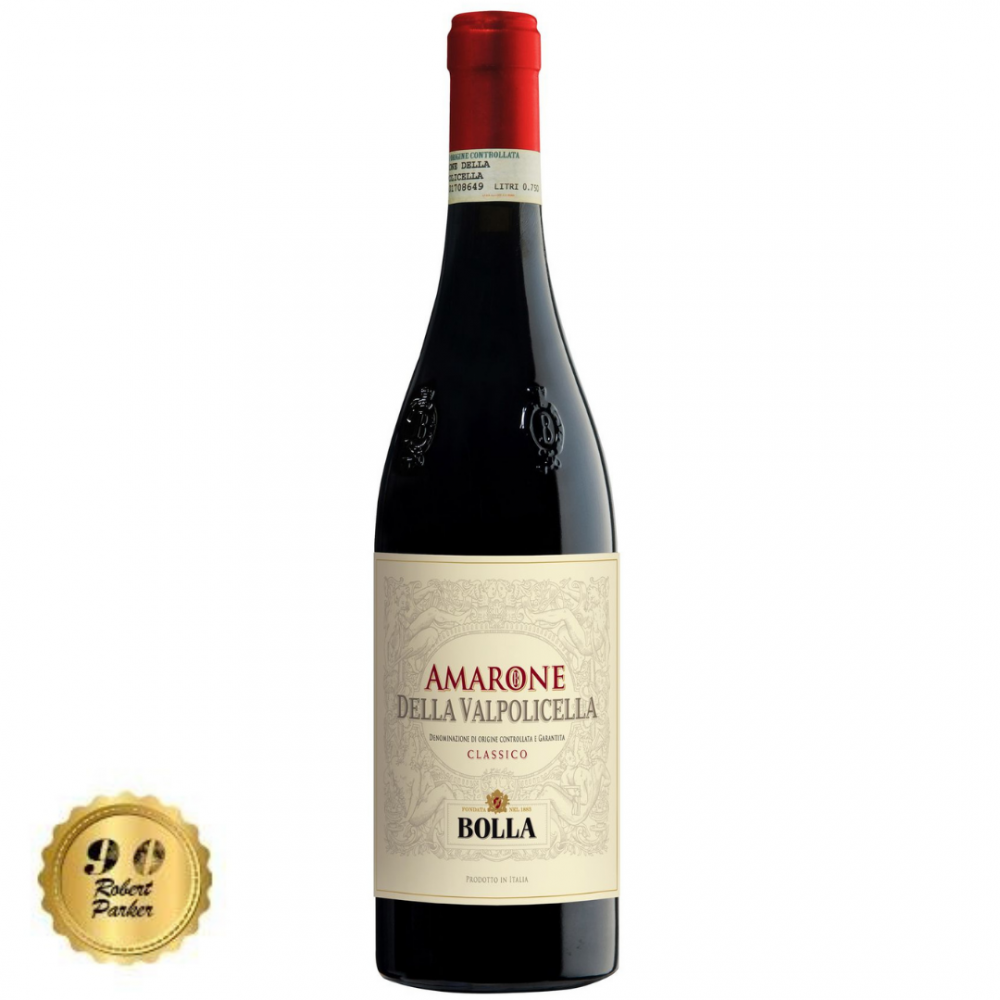 Vin rosu sec Bolla Della Valpolicella, 0.75L, 15% alc., Italia