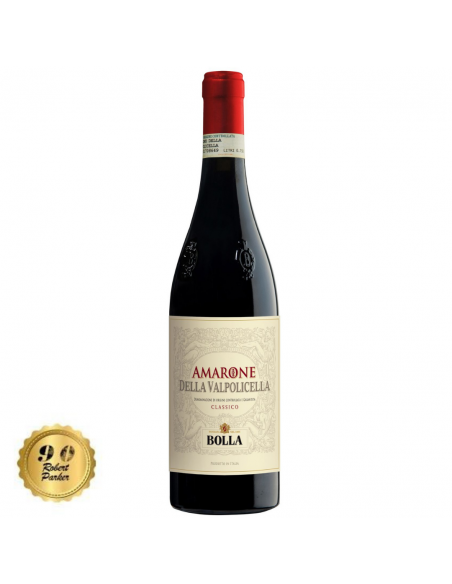 Red secco wine, Bolla Della Valpolicella, 0.75L, 16% alc., Italy