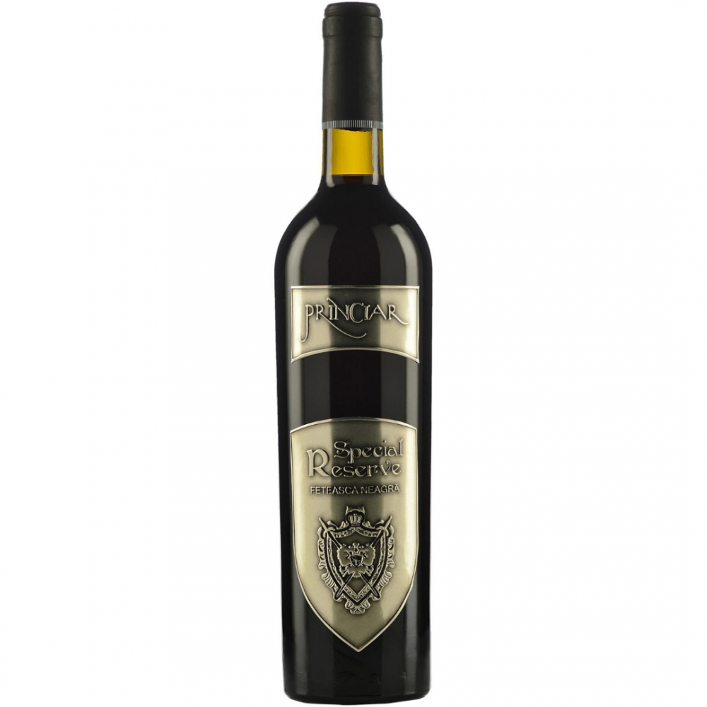 Vin rosu sec, Feteasca Neagra, Princiar Special Reserve, 0.75L, 13% alc., Romania