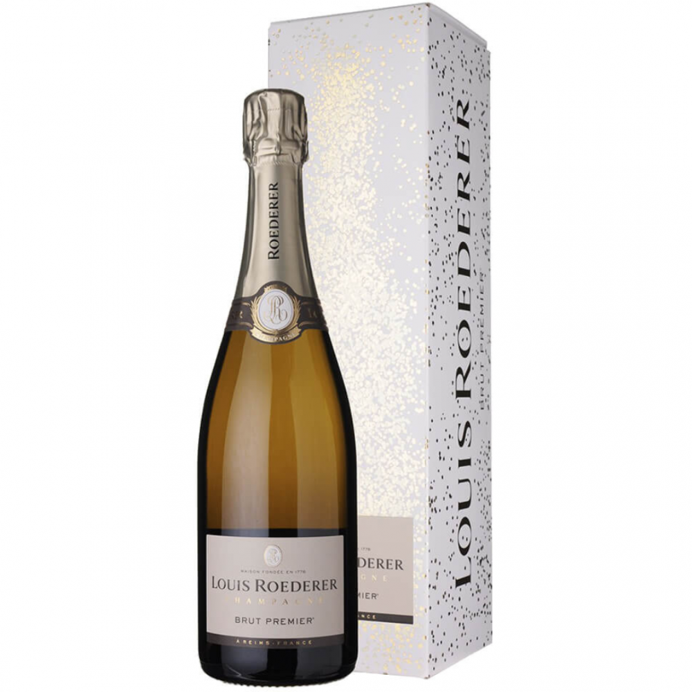 Sampanie Louis Roederer Brut Premier + cutie, 0.75L, 12% alc., Franta