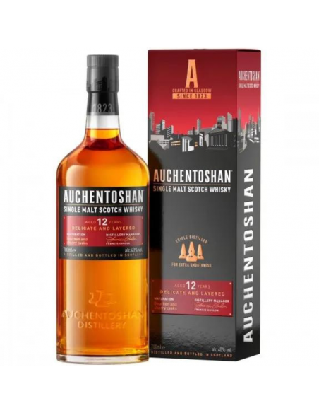 Whisky Auchentoshan, 0.7L, 12 ani, 40% alc., Scotia