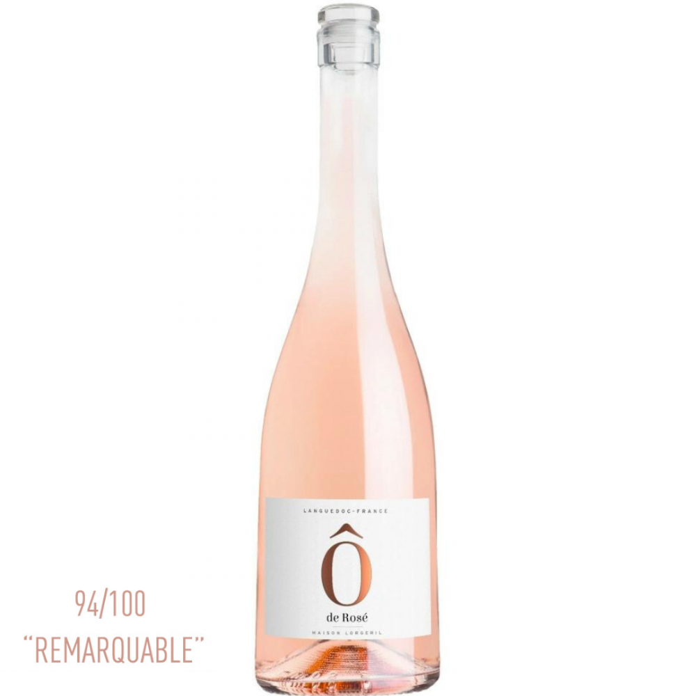 Vin roze sec Languedoc O de Rose, 0.75L, 13.5% alc., Franta