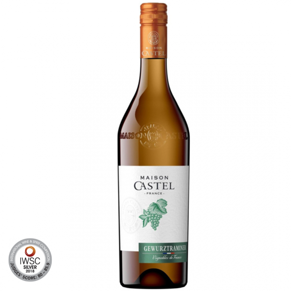 Vin alb sec, Gewürztraminer, Maison Castel Pays d'Oc, 0.75L, 12.8% alc., Franta