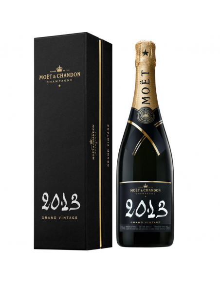 Sampanie Moet & Chandon Brut Grand Vintage 2013, 0.75L, 12.5% alc., Franta