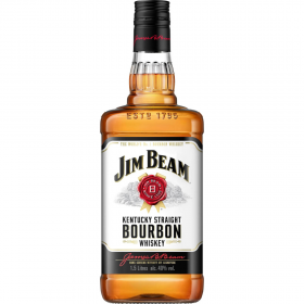 Whisky Bourbon Jim Beam White Label, 40% alc., 1.5L, USA