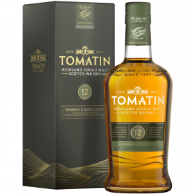 Whisky Tomatin 12 Years, 0.7L, 43% alc., Scotia