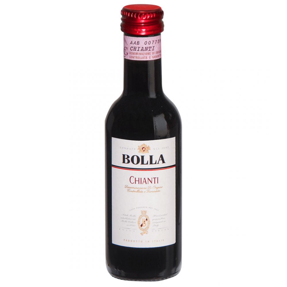 Vin rosu dulce Bolla Chianti DOCG, 0.187L, 12.5% alc., Italia