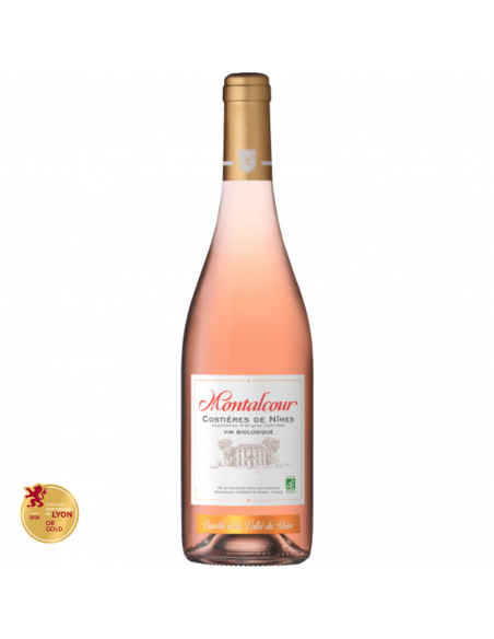 Montalcour Costieres de Nimes Rose Dry Wine, 0.75L, 13% alc., France