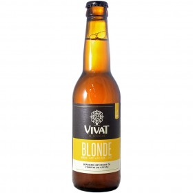 Vivat Blonde Beer, 6.5% alc., 0.33L, France