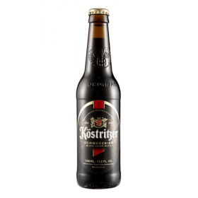 Bere neagra, filtrata Kostritzer, 4.8% alc., 0.33L, Germania