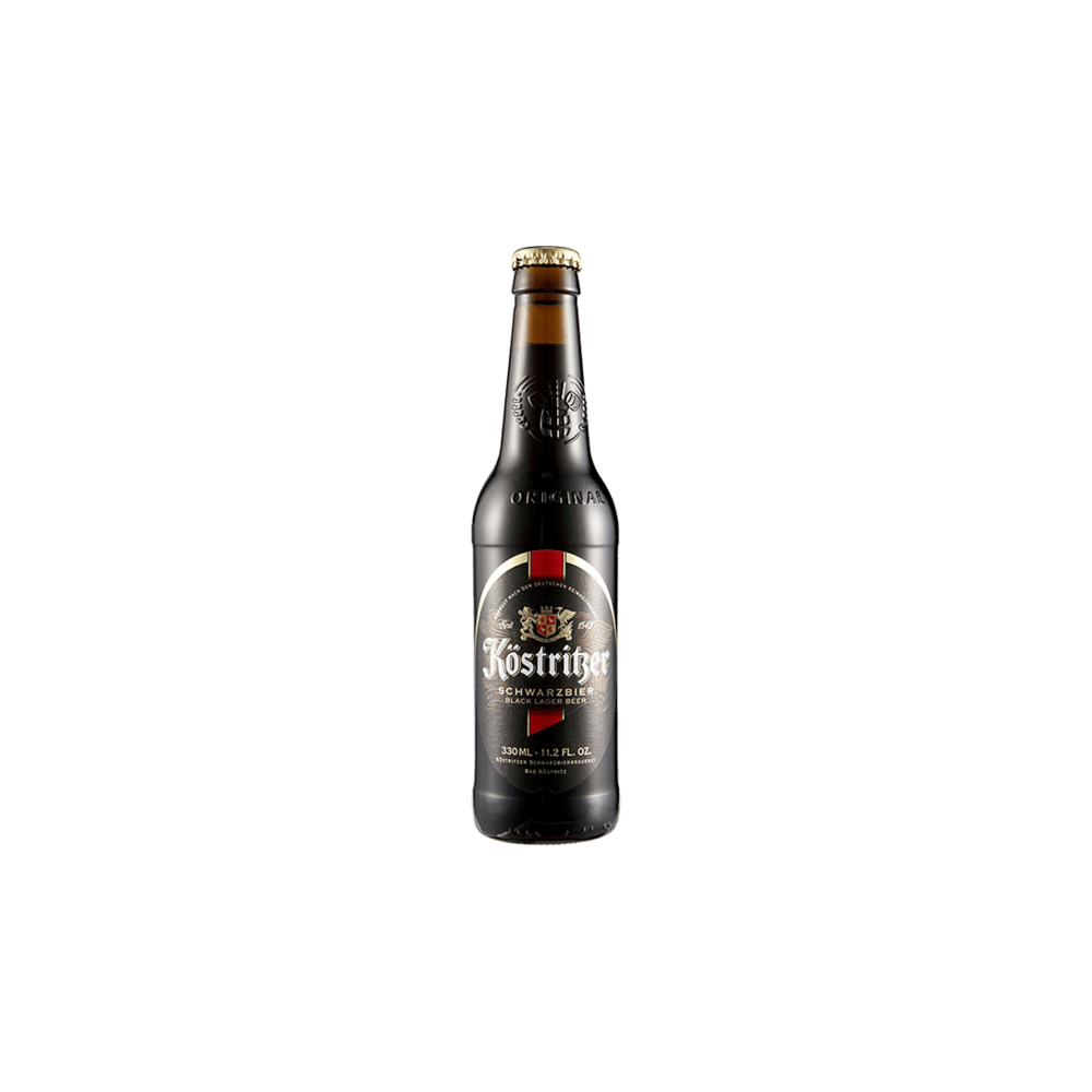 Bere neagra, filtrata Kostritzer, 4.8% alc., 0.33L, Germania