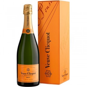 Sampanie Veuve Clicquot Brut + cutie, 0.75L, 12% alc., Franta