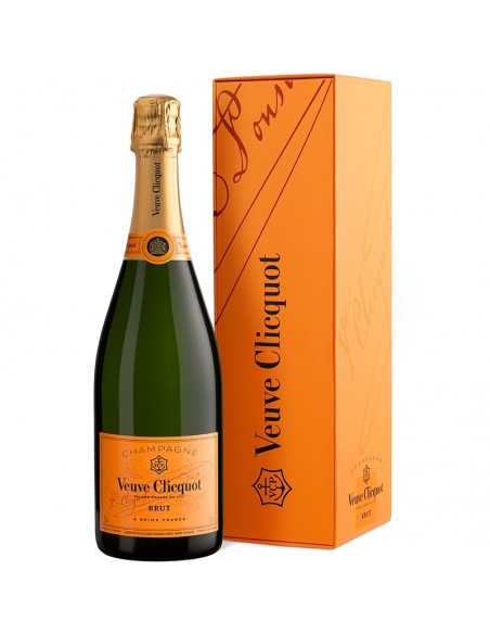 Sampanie Veuve Clicquot Brut + cutie, 0.75L, 12% alc., Franta