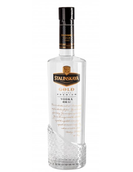 Stalinskaya Gold Vodka, 1L, 40% alc., Romania