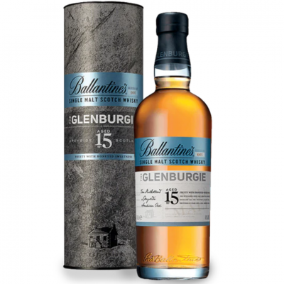 Whisky Ballantine's 15 YO Glenburgie, 0.7L, 40% alc., Scotia