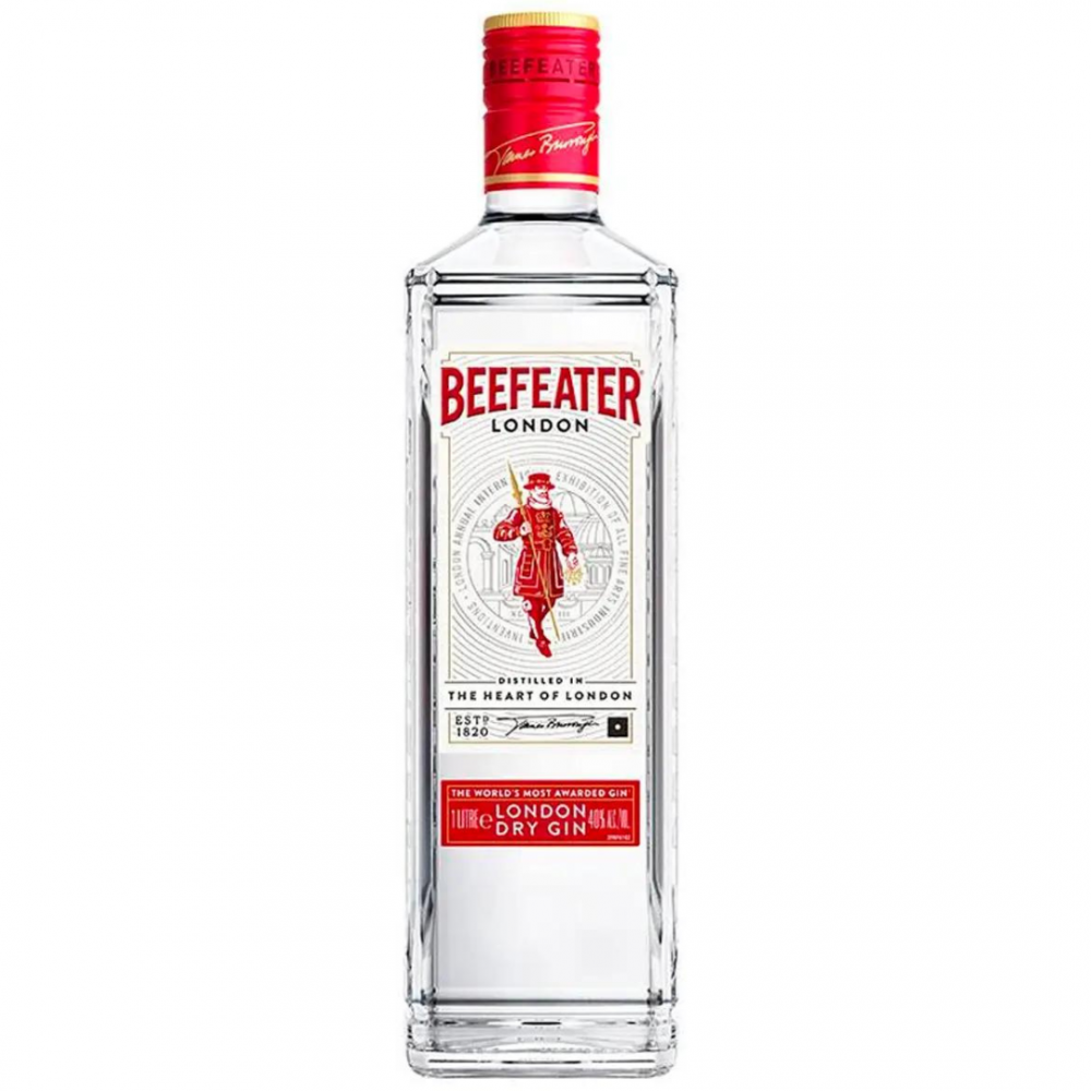 Gin Beefeater London Dry, 40% alc., 1L, Anglia