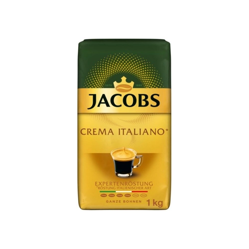 Cafea boabe Jacobs Crema Italiano, 1 kg