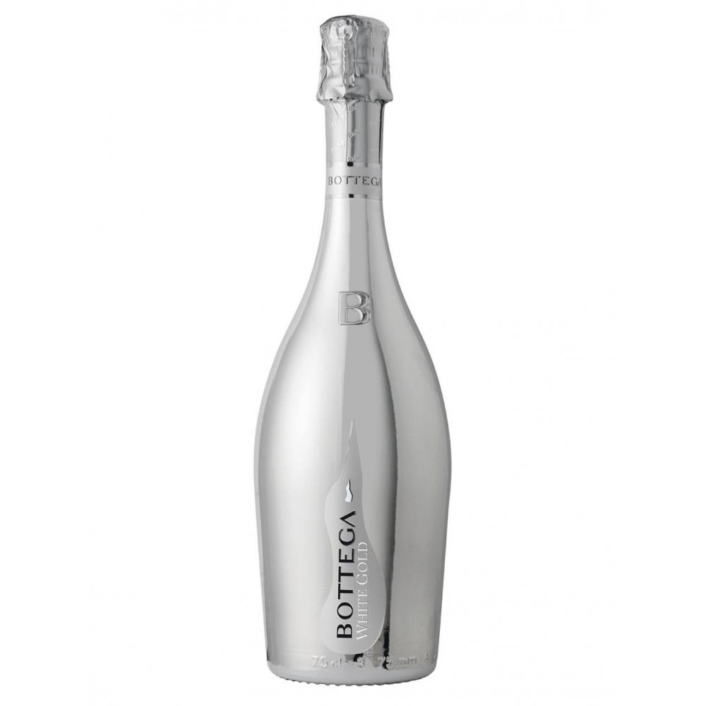 Vin spumant, Pinot Noir, Bottega White Gold Brut, 0.75L, 11% alc., Italia