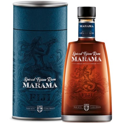 Rom Marama Spiced Fijian + cutie, 40% alc., 0.7L, Fiji