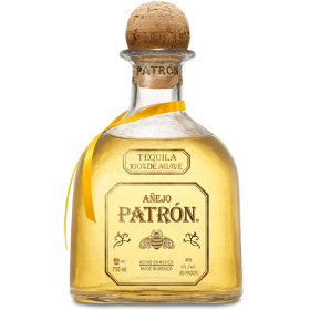 Gold Tequila Patron Anejo 0.7L, 40% alc., Mexico