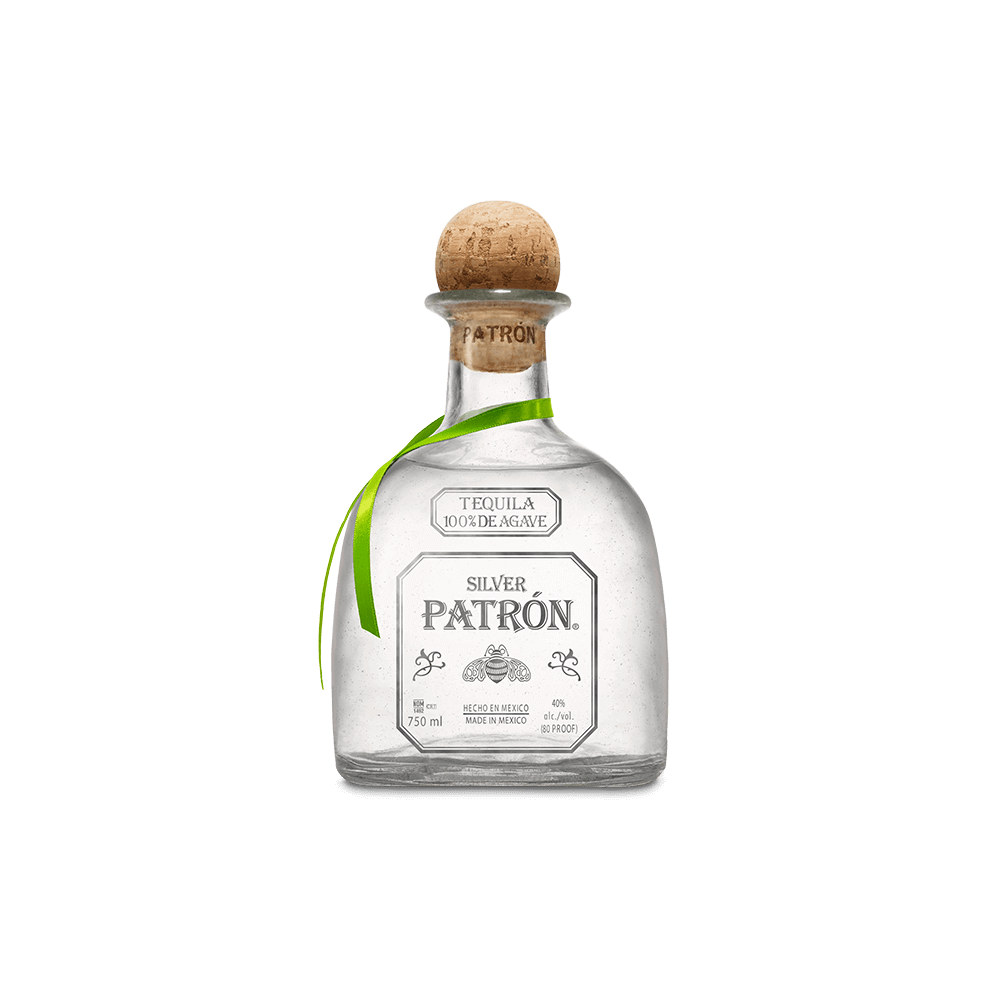 Tequila alba Patron Silver, 0.7L, 40% alc., Mexic