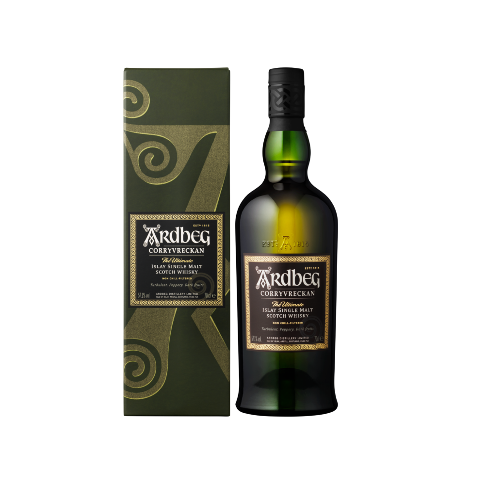 Whisky Ardbeg Corryvreckan + cutie, 0.7L, 57.1% alc., Scotia