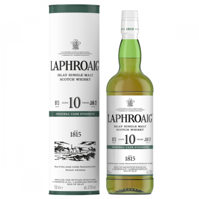 Whisky Single Malt Laphroaig, 10 years, 40% alc., 0.7L, Scotland