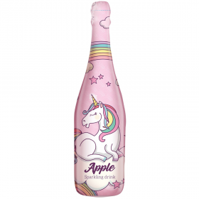 Vitapress Unicorn with apple taste Children's champagne, 0.75L, Hungary