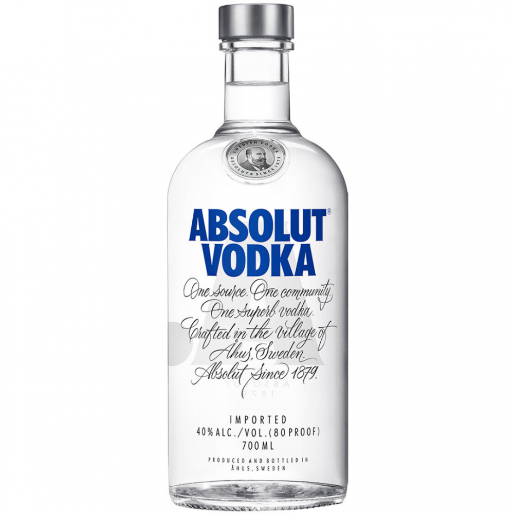 Vodca Absolut, 0.7L, 40% alc., Suedia