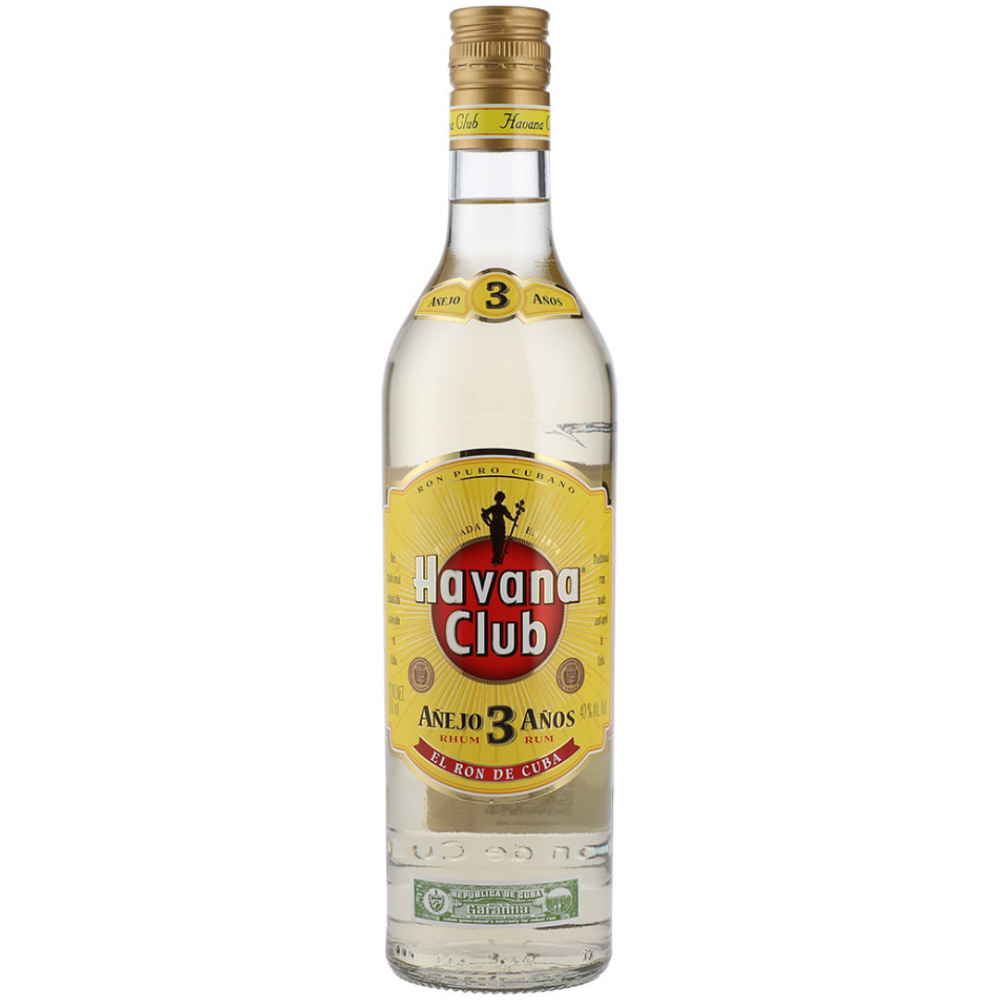 Rom Havana Club, 3 ani, 37.5% alc., 0.7L, Cuba