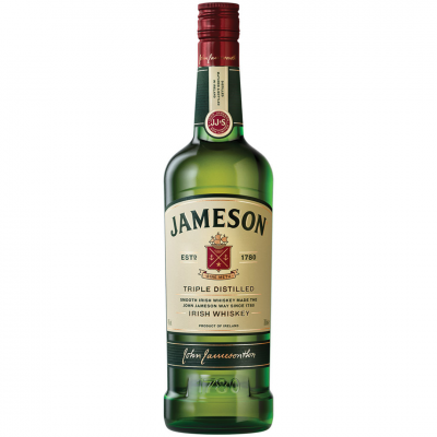 Irish Whisky Jameson Original, 40% alc., 0.7L, Ireland