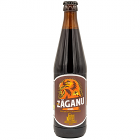 Zaganu Unfiltered Brown Beer, 6.5% alc., 0.5L, Romania