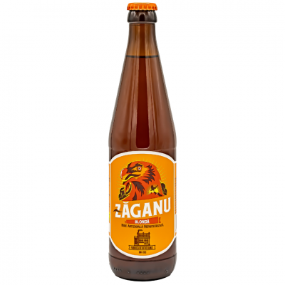 Bere blonda Zaganu, 5.3% alc., 0.5L, Romania