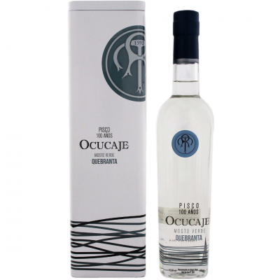 Ocucaje Mosto Verde Quebranta Traditional Drink, 0.5L, 42.5%, Peru