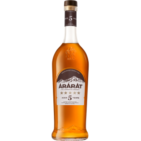 Brandy Ararat 5 Years, 40% alc., 0.7L, Armenia