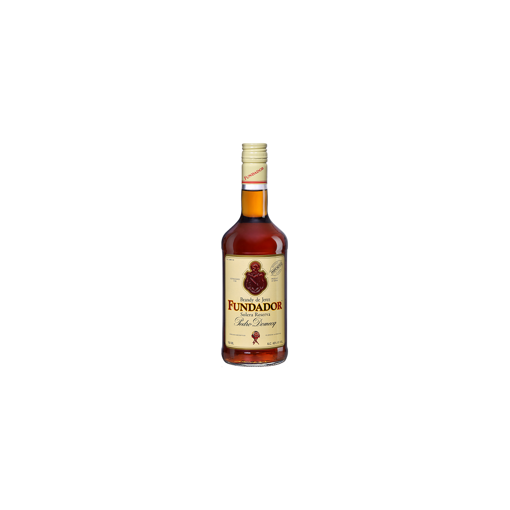 Brandy Fundador Solera Pedro Domecq, 36% alc., 1L, Spania