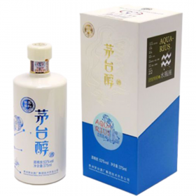 Bautura traditionala Kweichou Moutai Chun Aquarius Astrology Edition, 53% alc., 0.375L, China