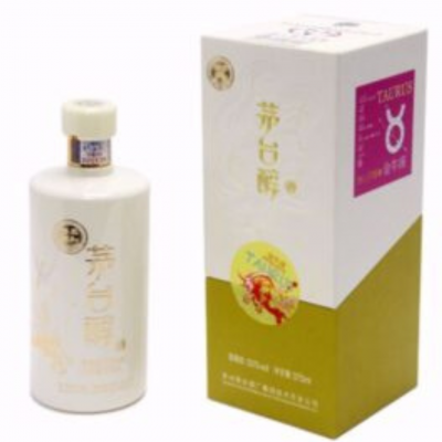 Kweichou Moutai Chun Taurus Astrology Edition Traditional Drink, 53% alc., 0.375L, China